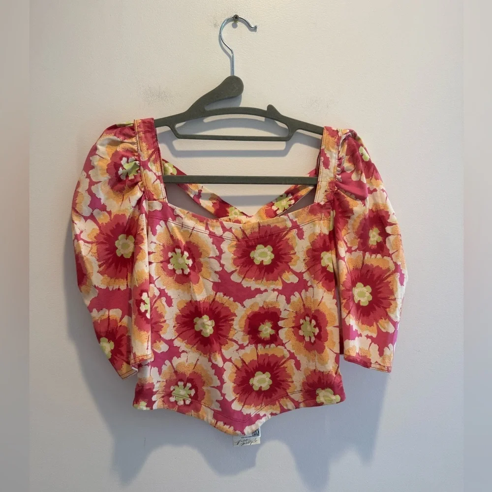 Free People Give Me More Crop Top NWT Small
